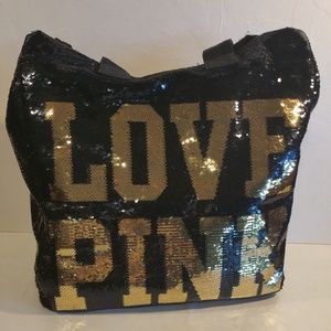 PINK Victorias Secret Blinged out Bag